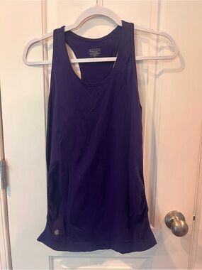 Athleta Deep Purple Racerback Training Tank